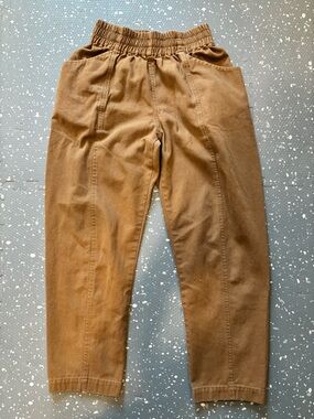 Elizabeth Suzann Straight-Leg Pants in Brown